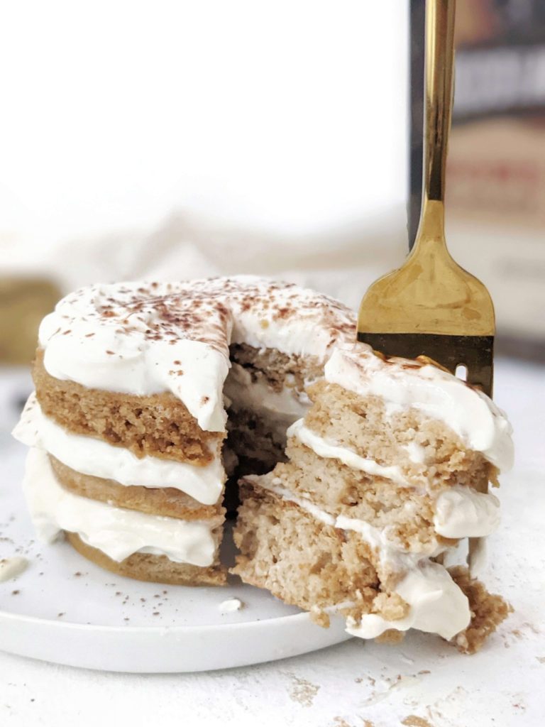 he most realistic Tiramisu Protein Pancakes soaked in coffee and layered with a protein cream cheese topping. These high protein tiramisu pancakes use pancake mix and are perfect for recipe for tiramisu without ladyfingers!