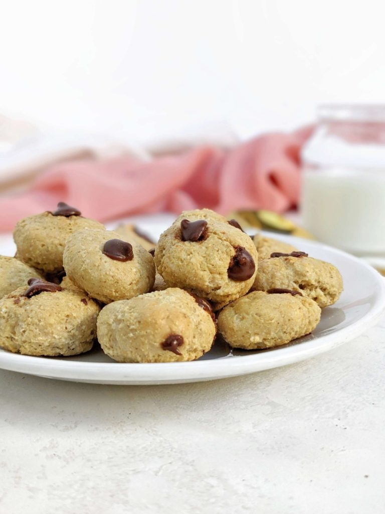 Cute but loaded Cookie Crisp Protein Cereal for a protein packed homemade breakfast cereal alternative. Mini protein cookies cereal is made with protein powder and oat flour, and has a Keto and vegan option too.