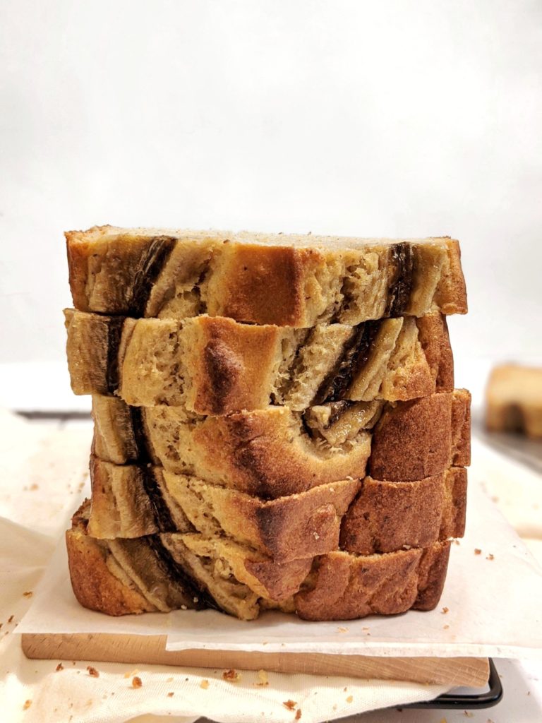 Here’s my recipe for the Best Ever Healthy Protein Powder & Yogurt Banana Bread. Its made with whole wheat flour and slightly sweetened with maple syrup. A perfect, moist protein-packed breakfast bread!