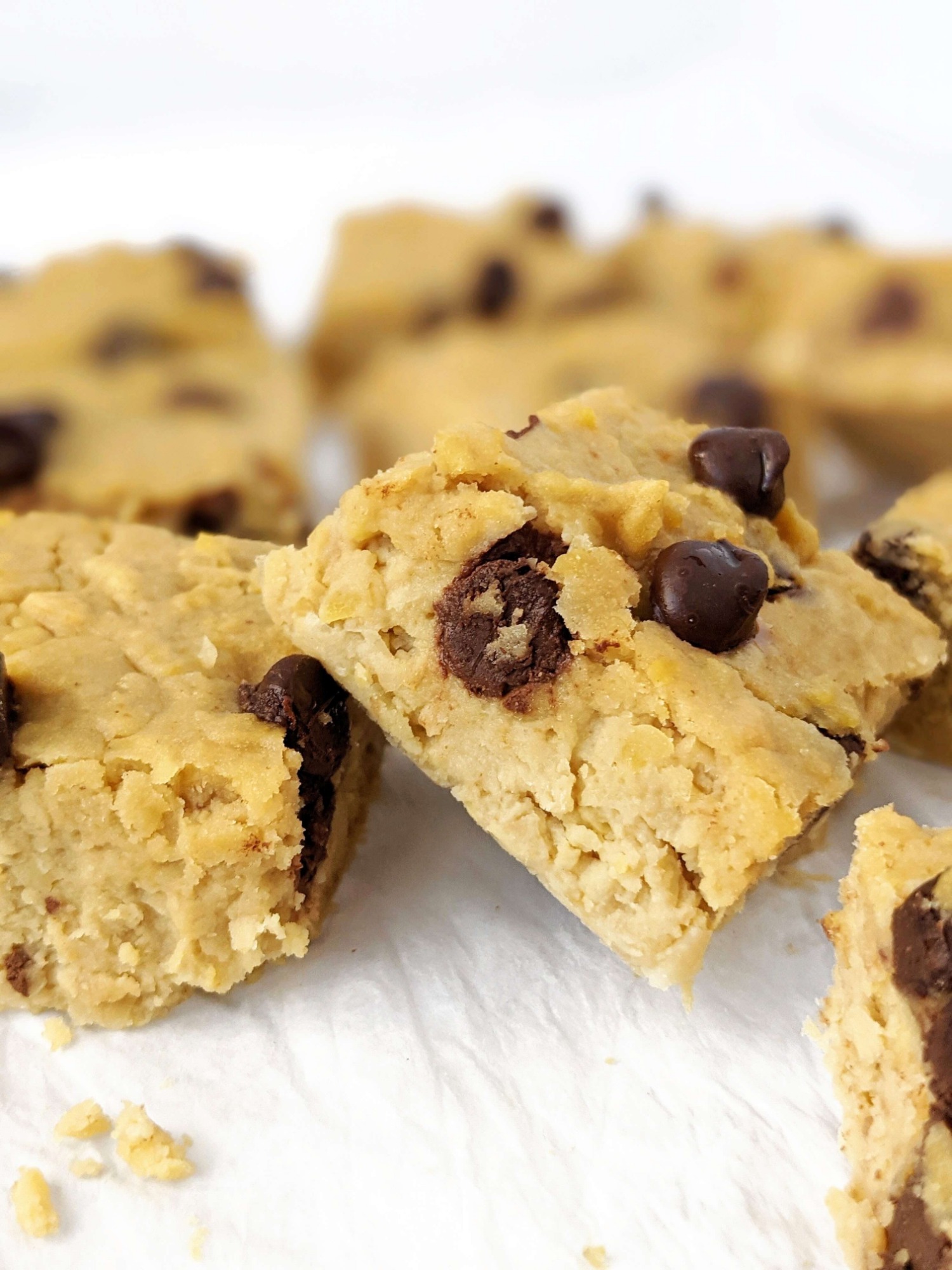 Ultimate Protein Chickpea Blondies - Flourless, Sugar Free, Vegan ...