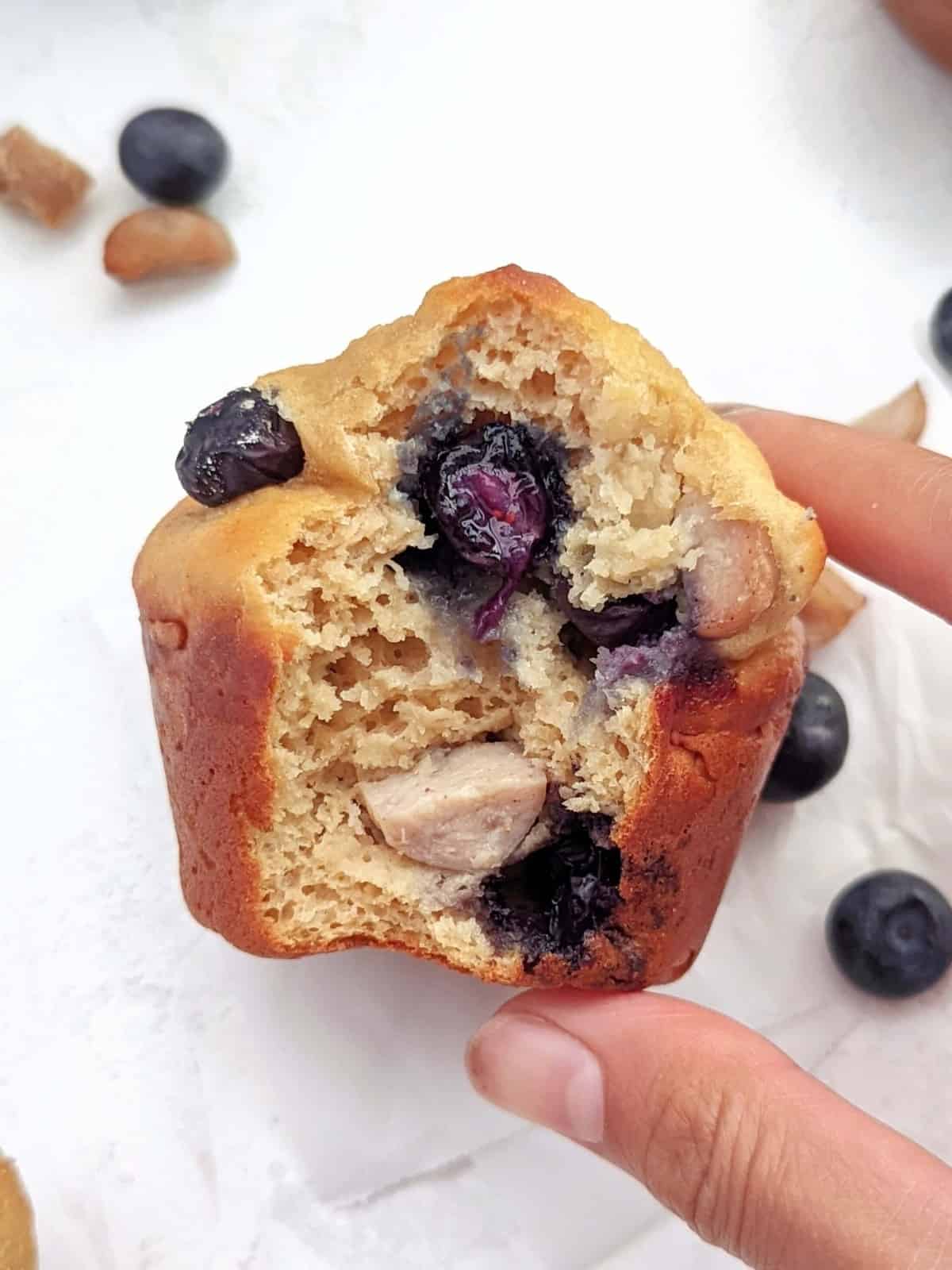 Gluten Free Lemon Blueberry Muffin Tops Recipe - Savory Spin