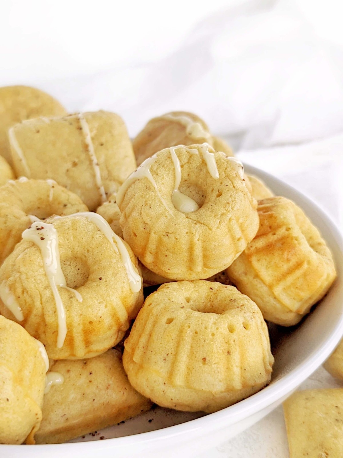 Eggnog Mini Bundt Cakes