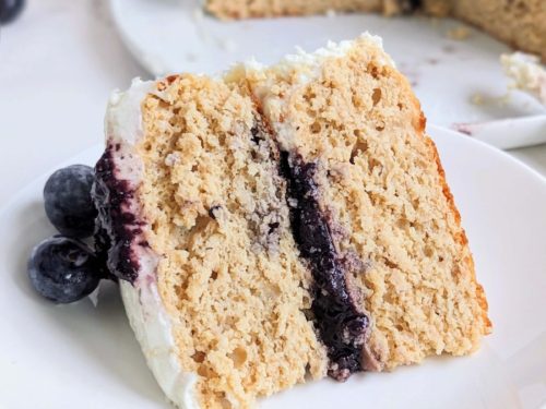 Blueberry cake with vanilla : r/cakedecorating