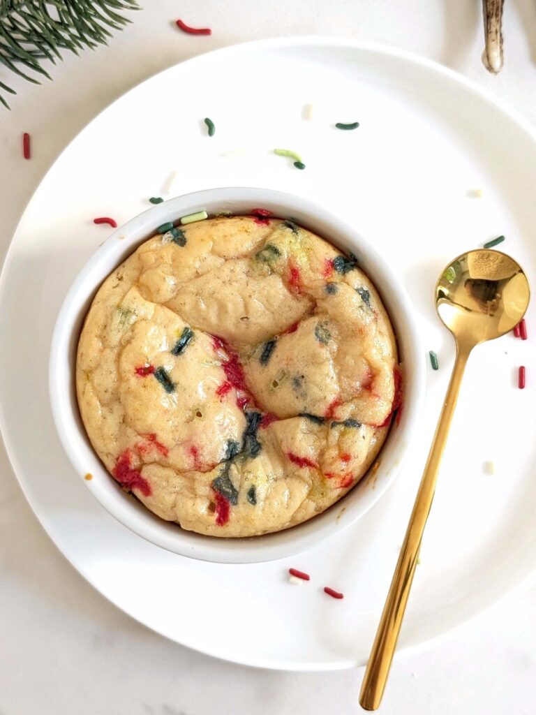 Healthy Deep Dish Sugar Cookie takes the classic to a whole new level - high protein, low carb, sugar free, lower fat and still has the soft, thick, and chewy texture.