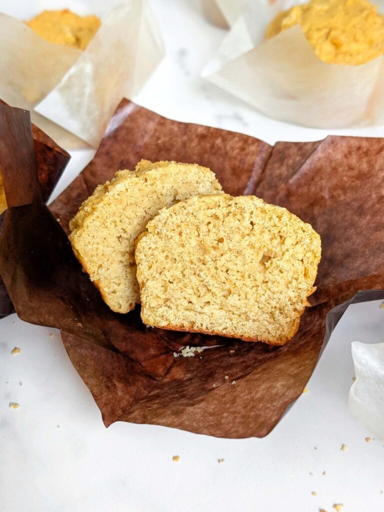 Cornbread Protein Muffins offer the perfect blend of classic comfort and high-protein nutrition. Low in sugar and fat and moist with a sweet-savory flavor, they’re ideal as a snack, side dish, quick breakfast, or post-workout treat.