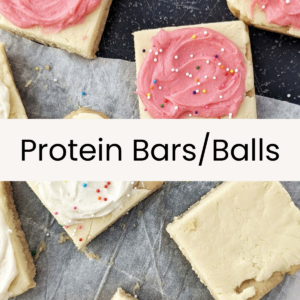 Protein Bars & Protein Balls